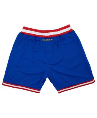Men's Royal Harlem Globetrotters Triple Double Shorts