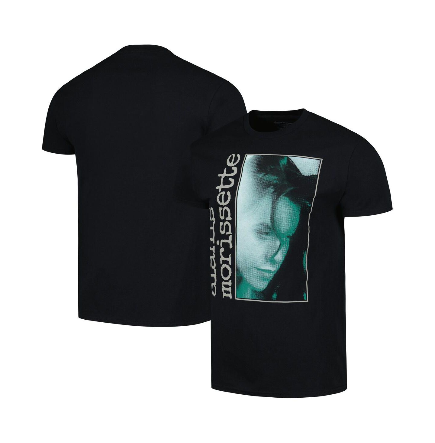 Мужская футболка Manhead Merch Black Alanis Morissette — фото 1