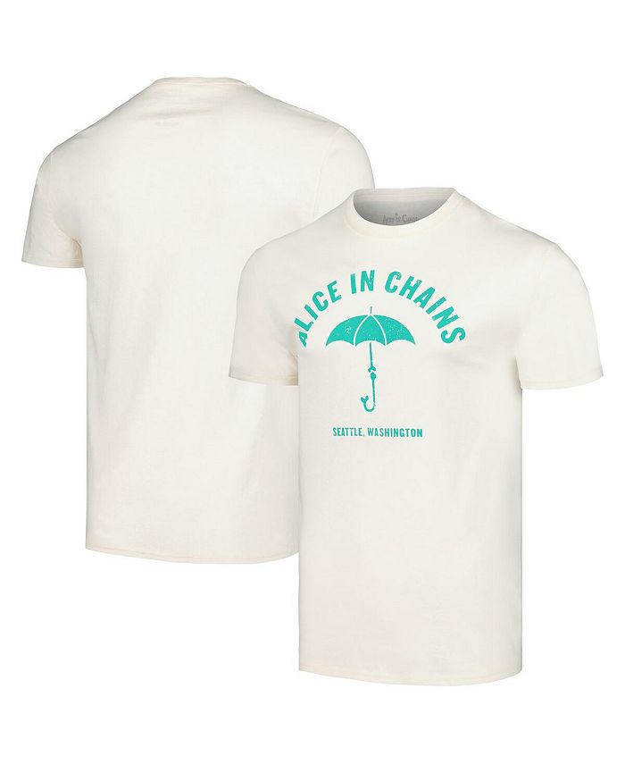 Manhead Merch Men's Cream Alice in Chains Umbrella T-shirt - Macy's