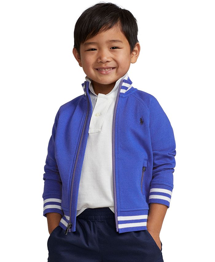 Polo Ralph Lauren Toddler and Little Boys DoubleKnit Track Jacket Macy's