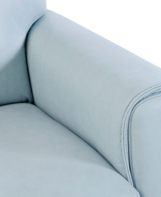 CLOSEOUT! Ashlinn 120" 4-Pc. Pastel Leather Sectional, Created for Macy's