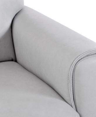 CLOSEOUT! Ashlinn 86" 2-Pc. Pastel Leather Sectional, Created for Macy's