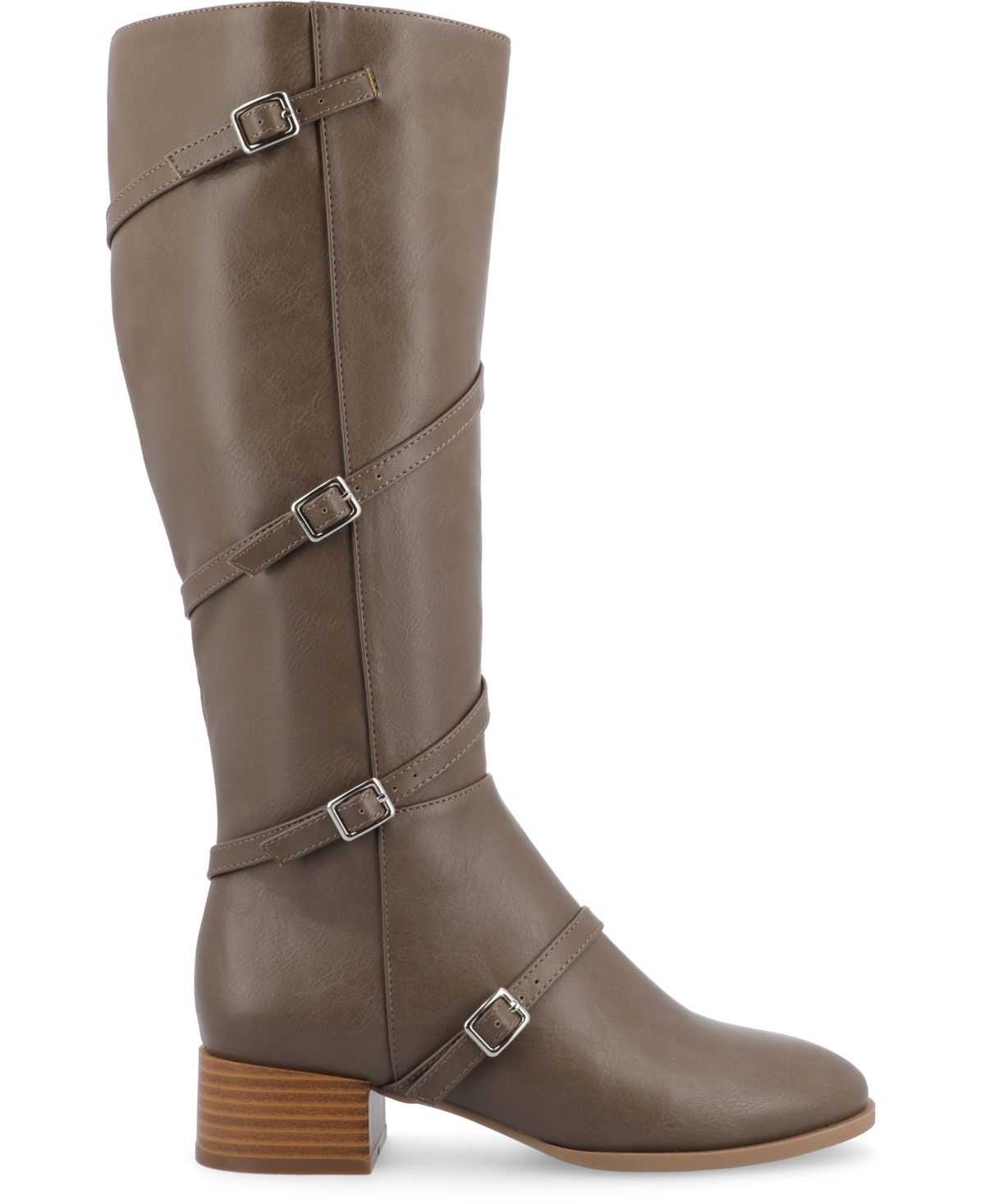 Journee Collection Women's Elettra Regular Calf Boots