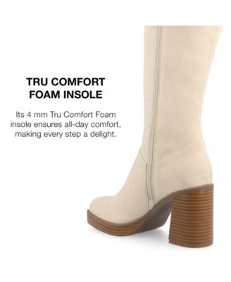 Women's Letice Wide Width Square Toe Platform Knee High Boots