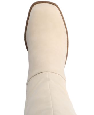 Women's Letice Wide Width Wide Calf Square Toe Platform Knee High Boots