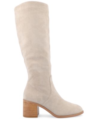 Women's Romilly Wide Width Round Toe Block Heel Knee High Boots