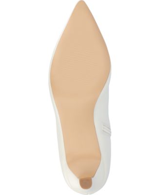 Women's Tullip Kitten Heel Pointed Toe Knee High Dress Boots