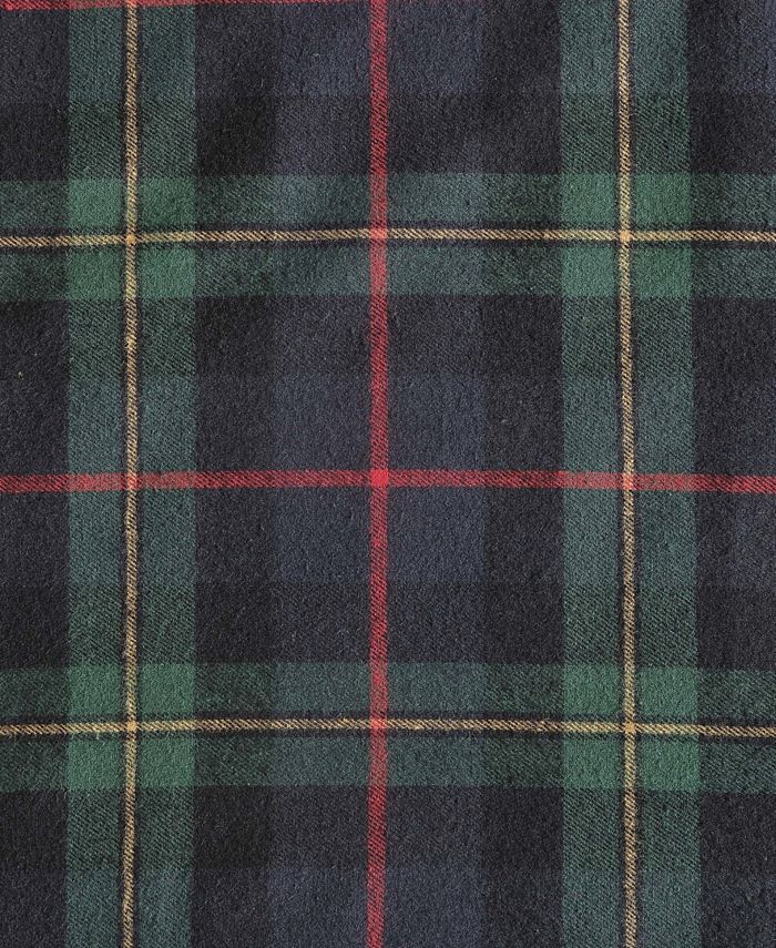 Eddie Bauer Mountain Pine Tartan Cotton Yarn Dye Reversible Flannel