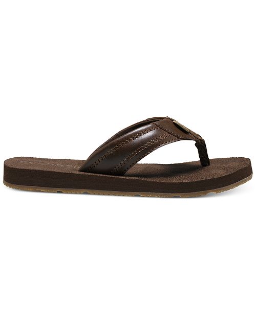Sperry Boys' or Little Boys' Topsail Ca Flip Flops ...