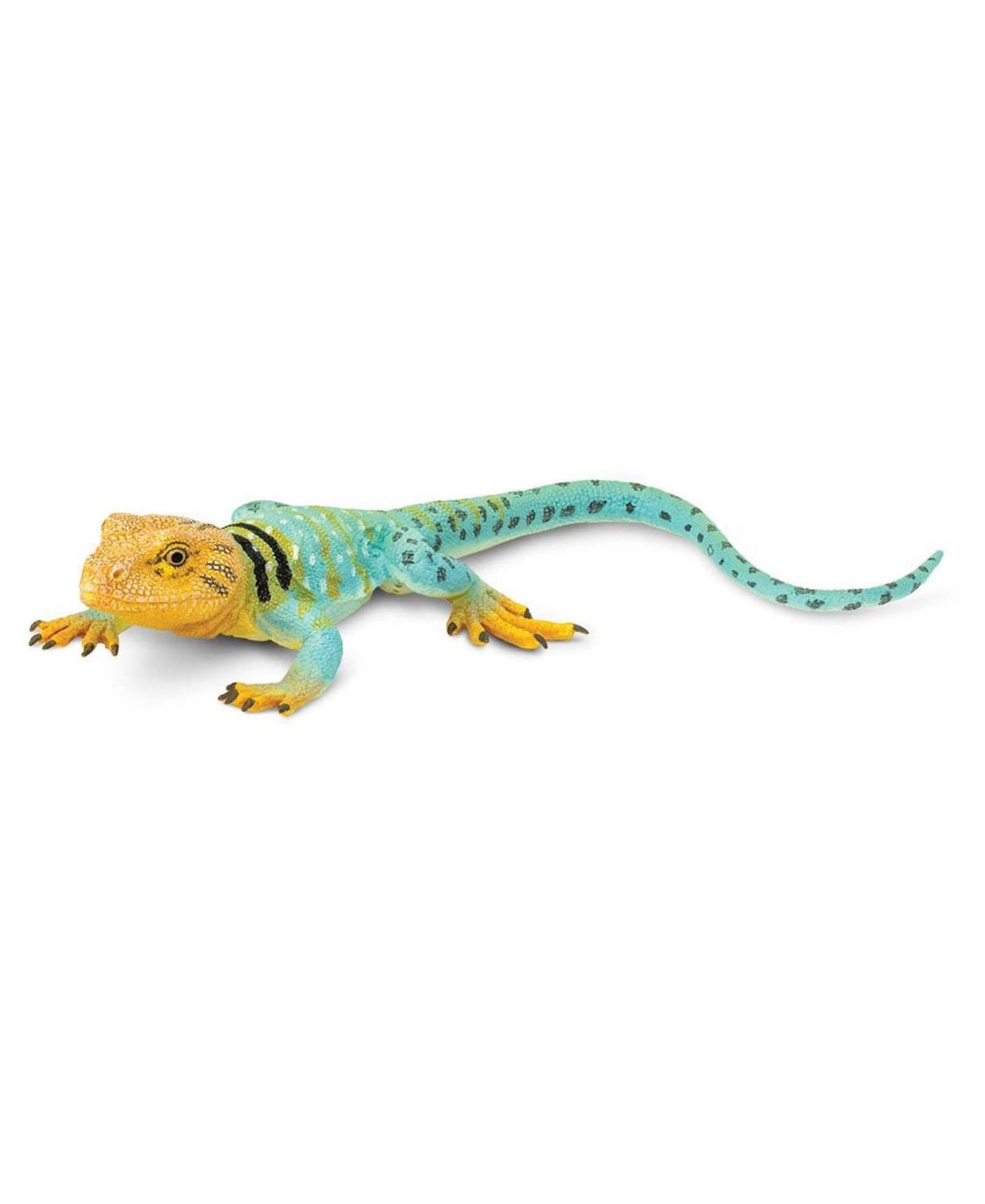 Детская фигурка Safari Ltd Incredible Creatures Collared Lizard Hand-Painted Figurine, от 3 лет — фото 1