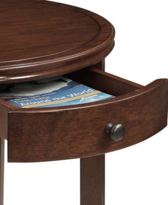 18.25" Rubber wood AH Baldwin End Table