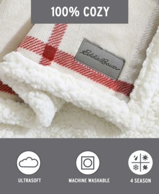 Newcastle Ultra Soft Plush Fleece Reversible Throw, 60" x 50"