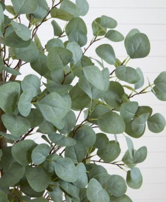 72" Artificial Eucalyptus Tree