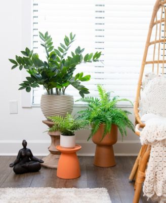 22" Artificial Fern Plant in Decorative Planter