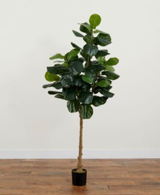 72" Artificial Fiddle Leaf Tree