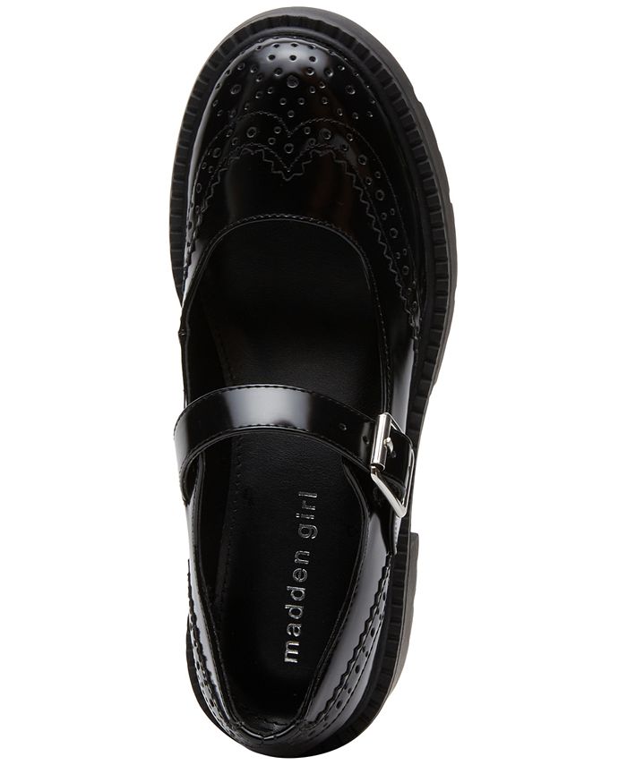 Madden Girl Taylor Lug-Sole Mary Jane Loafers - Macy's