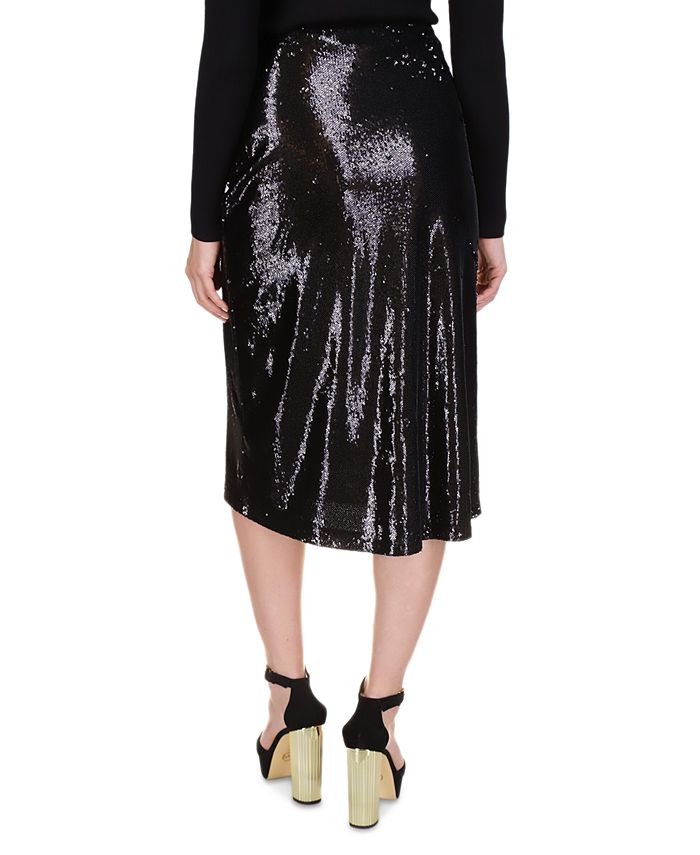 Michael Kors Women's Sequin A-line Skirt - Macy's