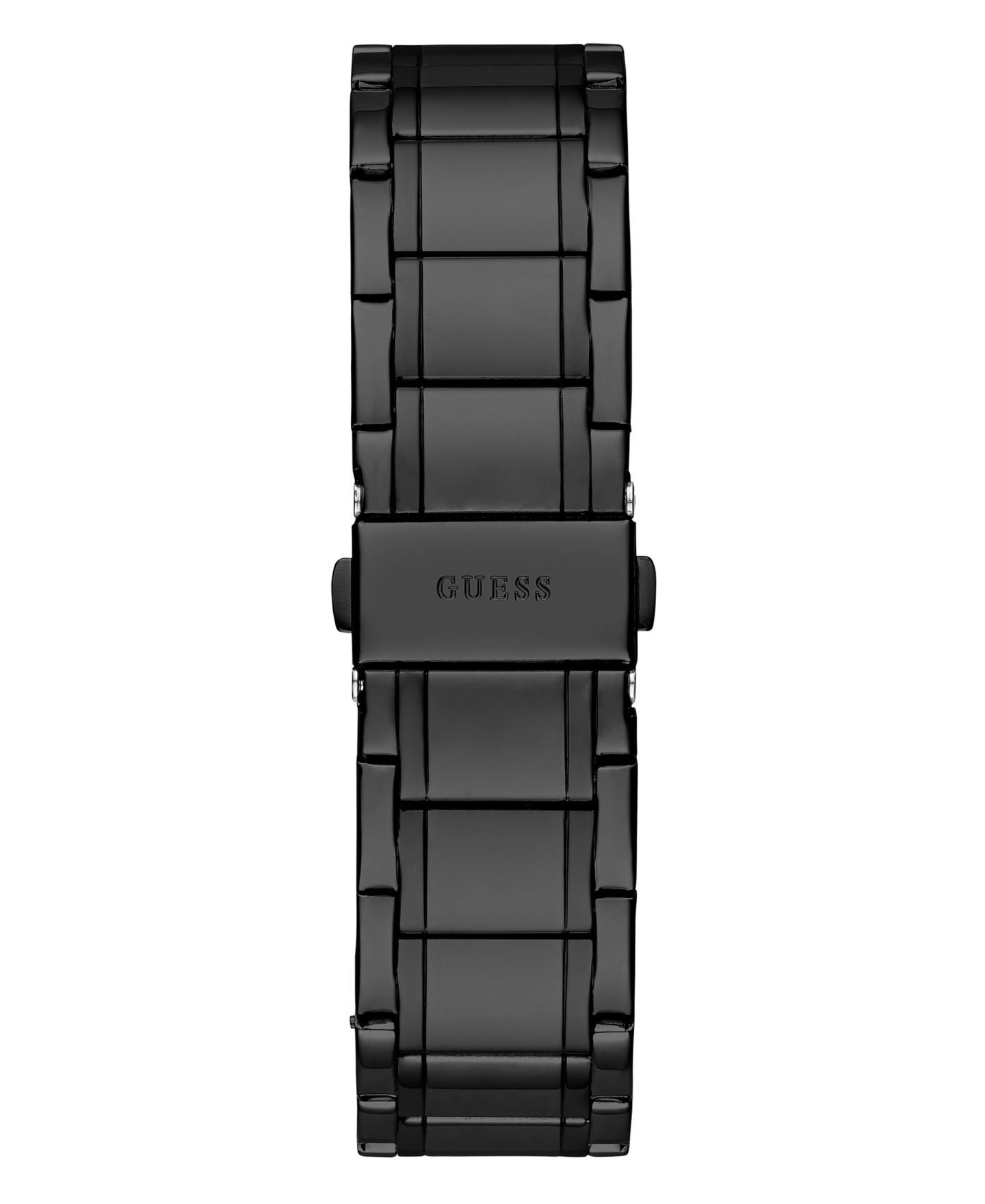 Мужские часы GUESS Analog Black Stainless Steel Watch 44mm — фото 3