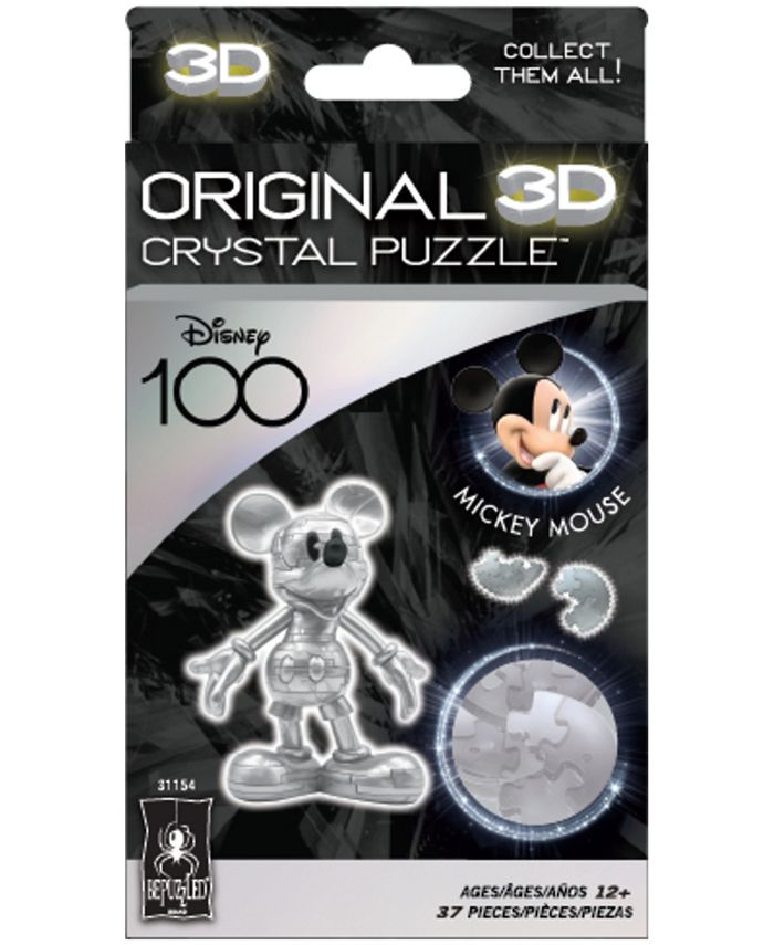 BePuzzled 3D Crystal Puzzle Disney 100 Platinum Edition Mickey