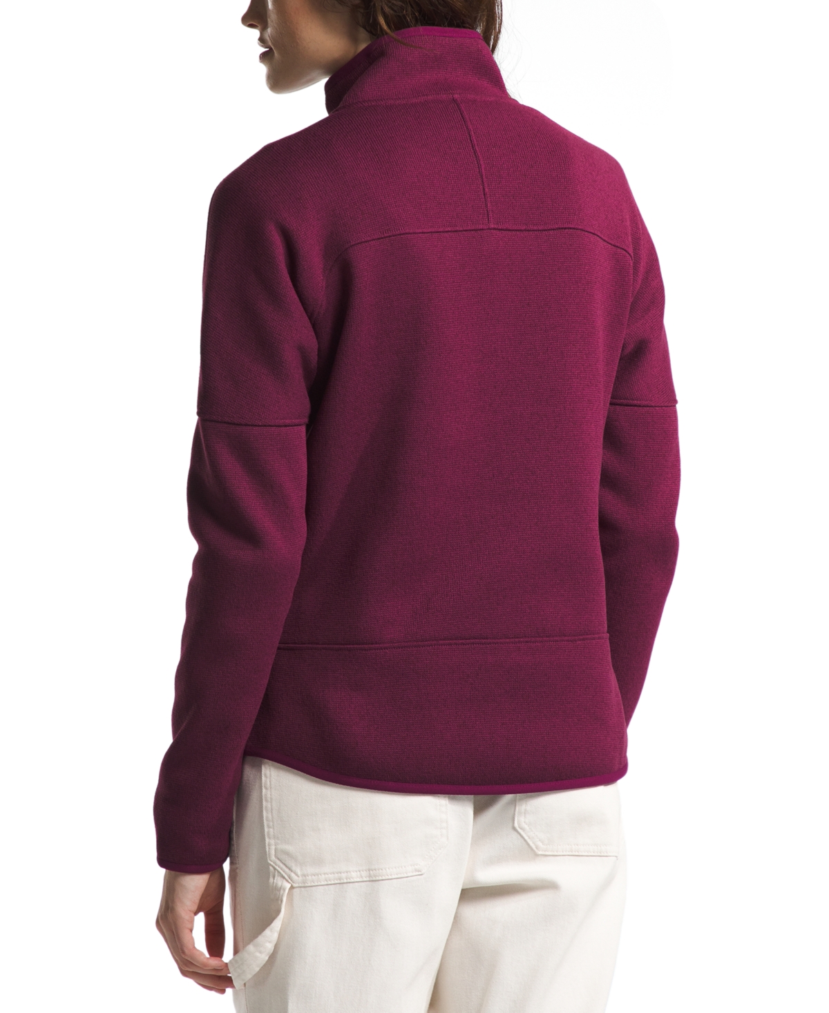 Shop The North Face Women's Front Range Fleece Jacket In Boysenberry Heather