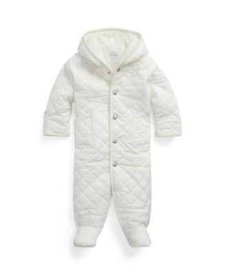 Baby Water-Repellent Hooded Barn Pramsuit