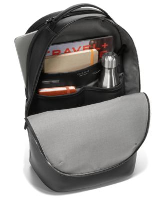 Men's Leather Triboro Backpack