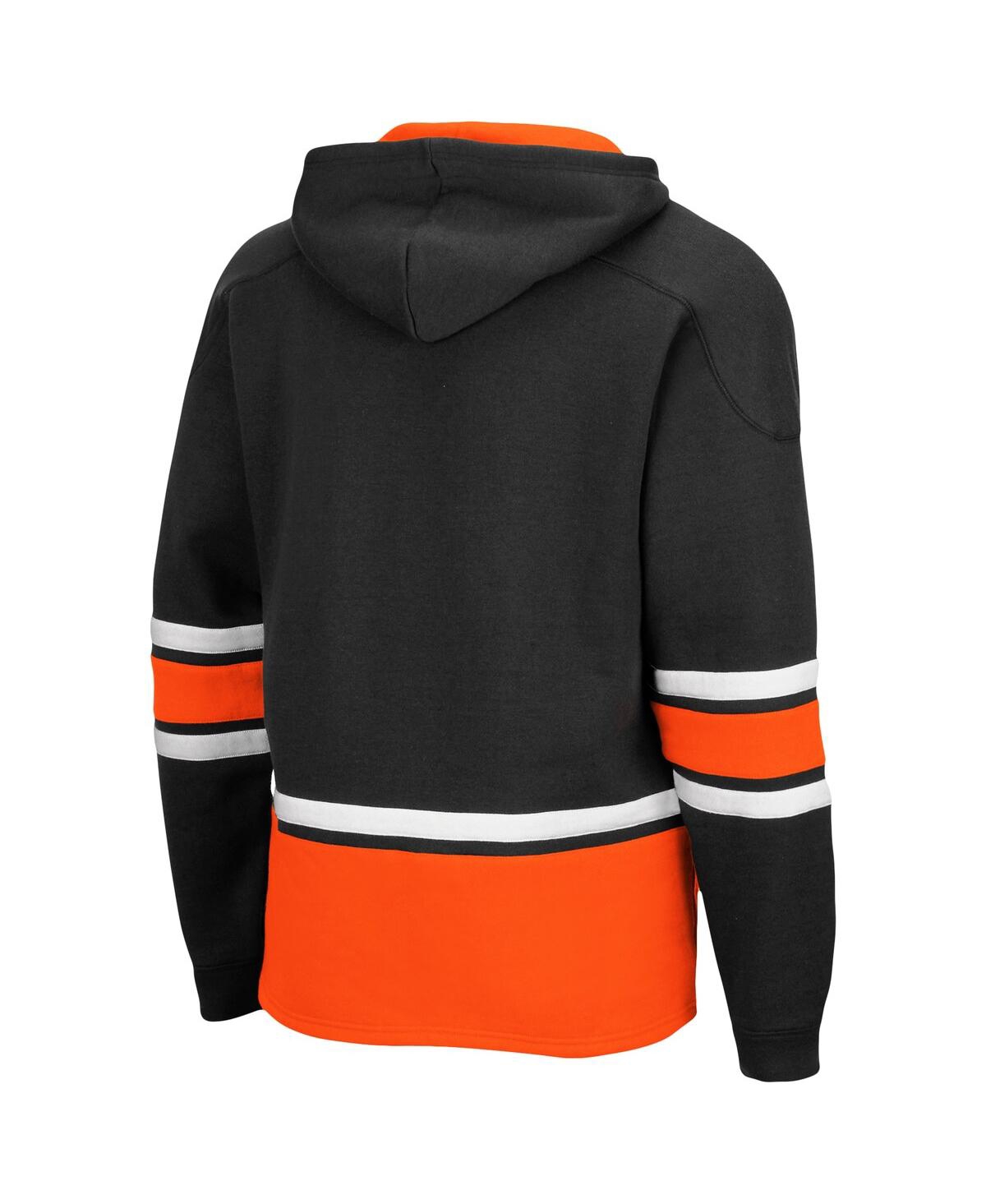Colosseum Men's  Black Oklahoma State Cowboys Lace Up 3.0 Pullover Hoodie In Black
