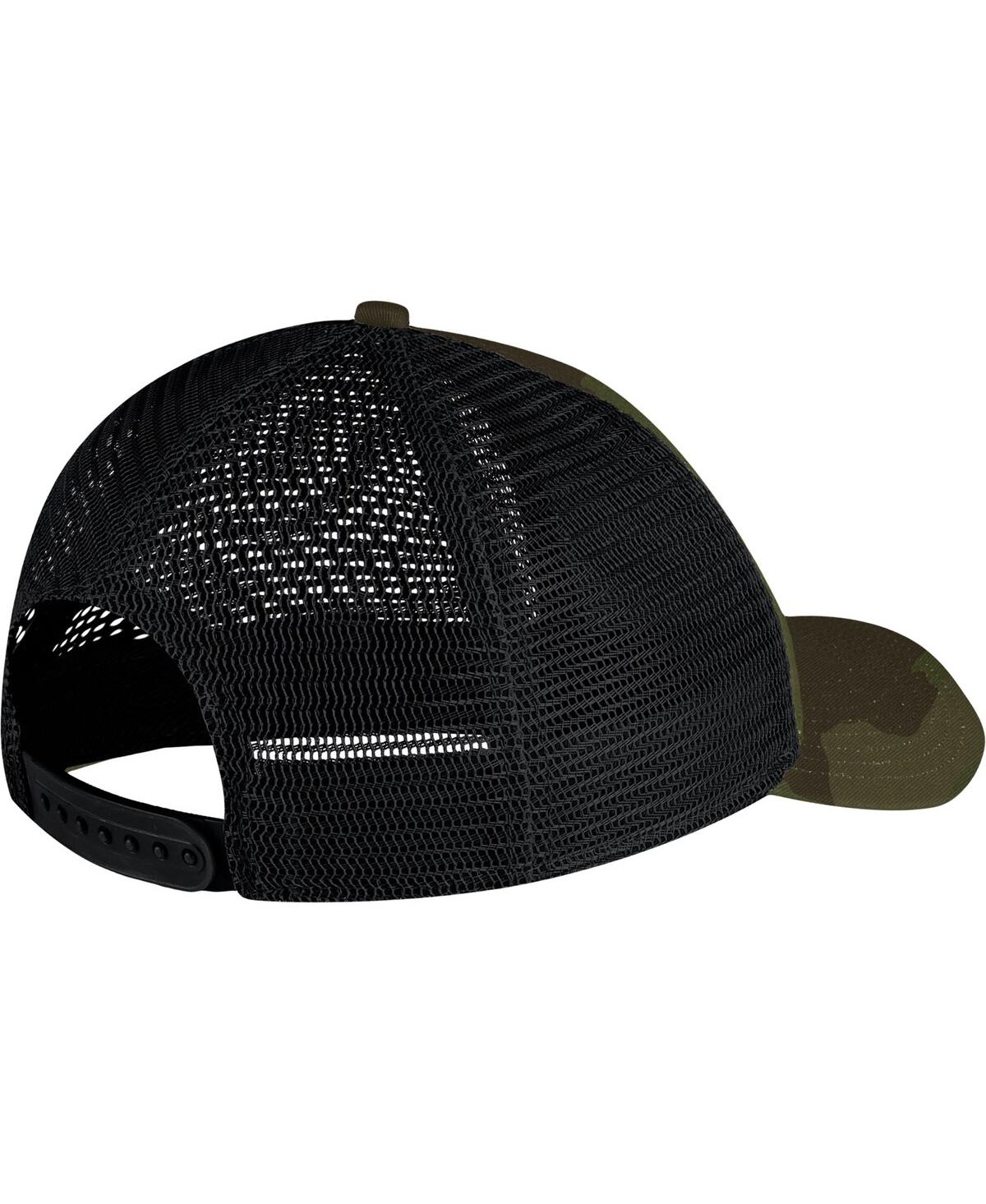 Shop Nike Men's  Camo, Black Michigan State Spartans Classic99 Trucker Snapback Hat In Camo,black