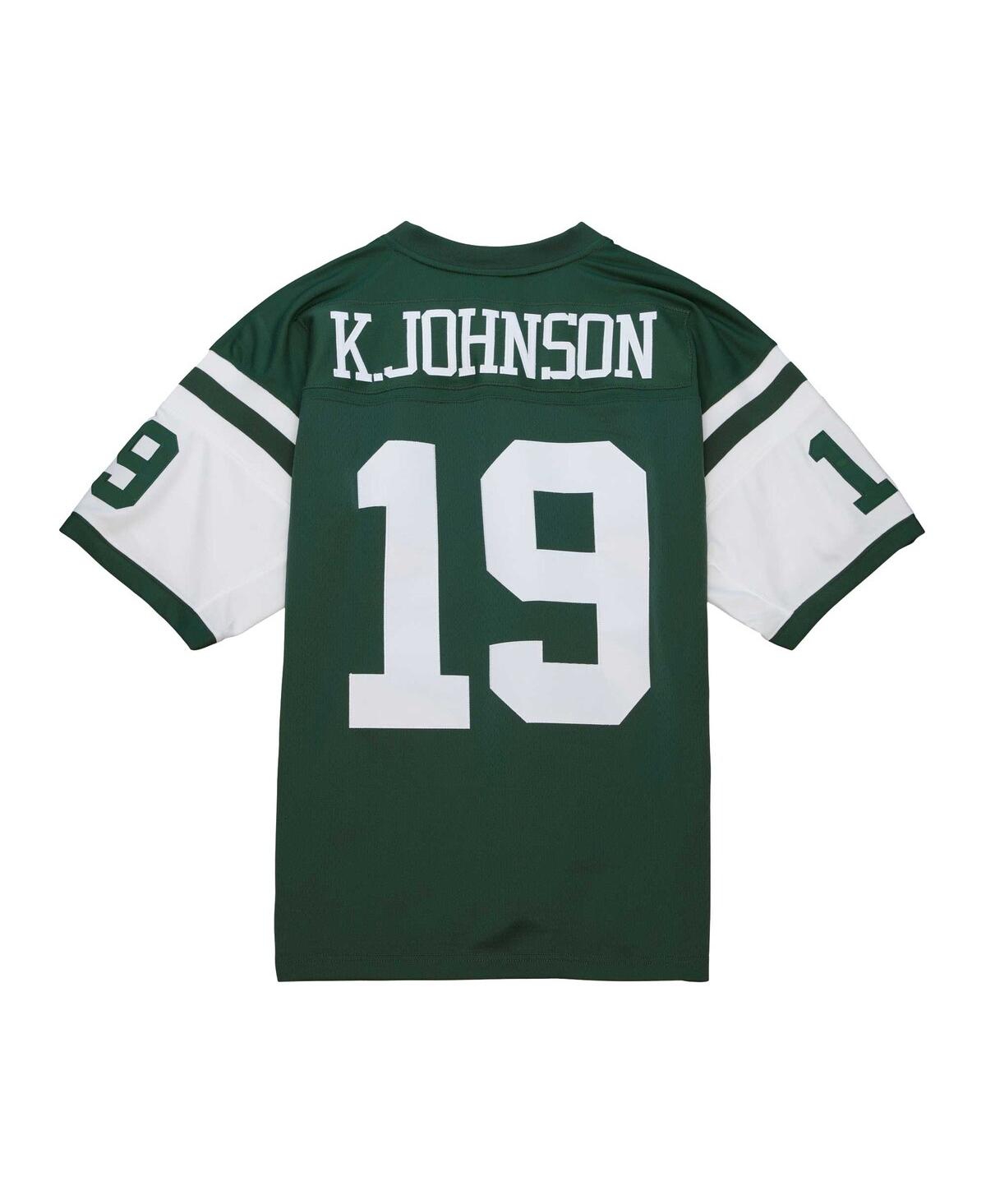Men's Mitchell & Ness Keyshawn JohnsonNew York Jets 1998 Legacy Replica Jersey - Green