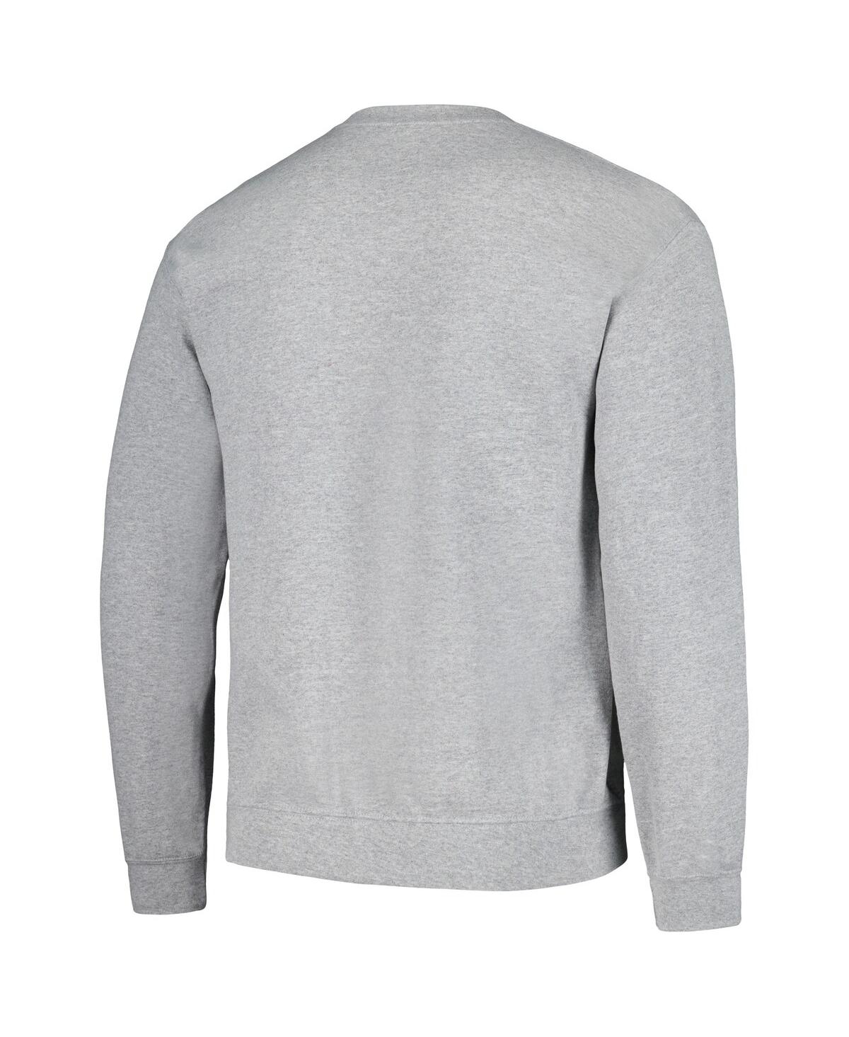 Shop Ripple Junction Men's And Women's  Heather Gray Attack On Titan Graphic Fleece Sweatshirt