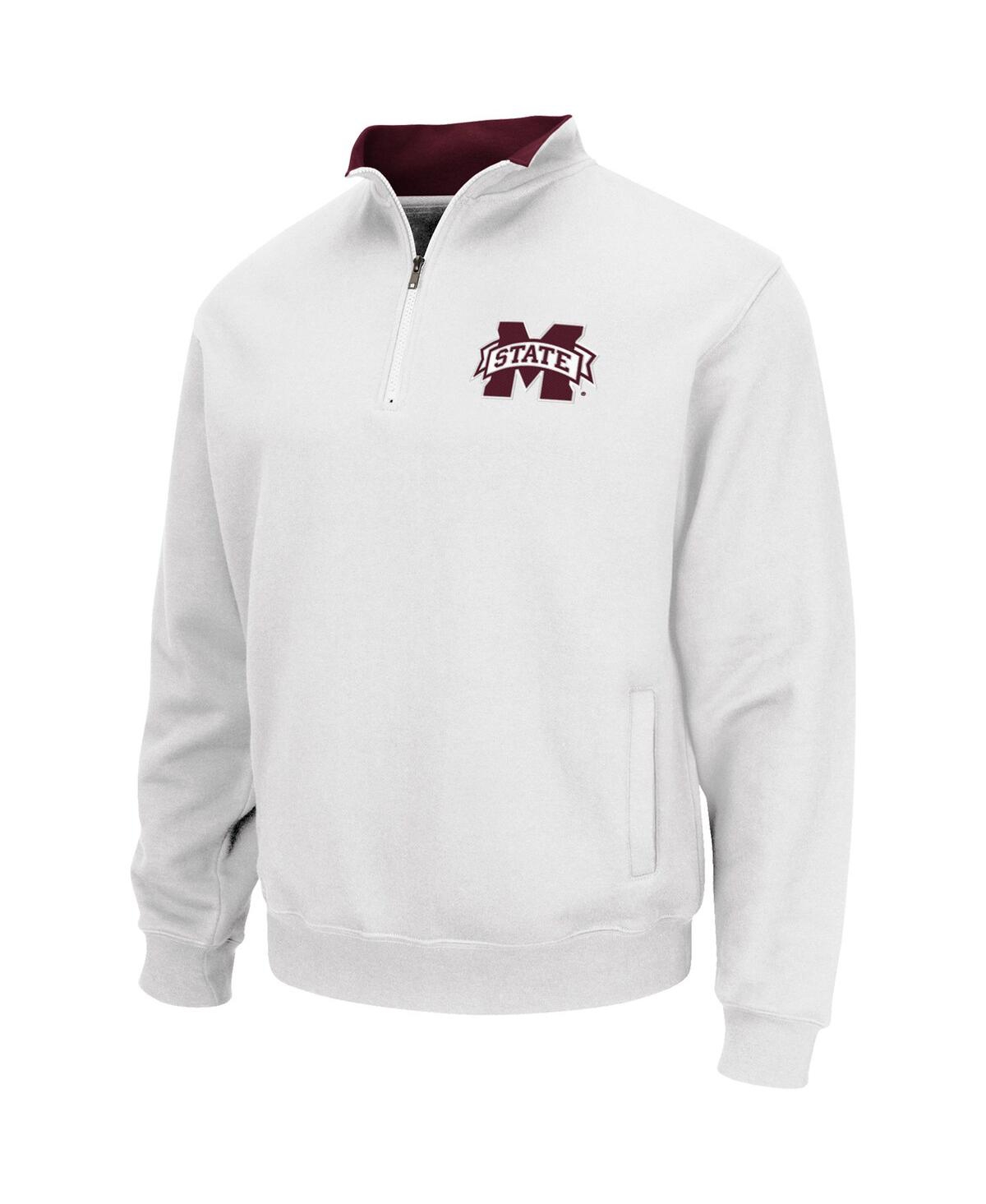 Men's Colosseum Mississippi State Bulldogs Tortugas Logo Quarter-Zip Jacket