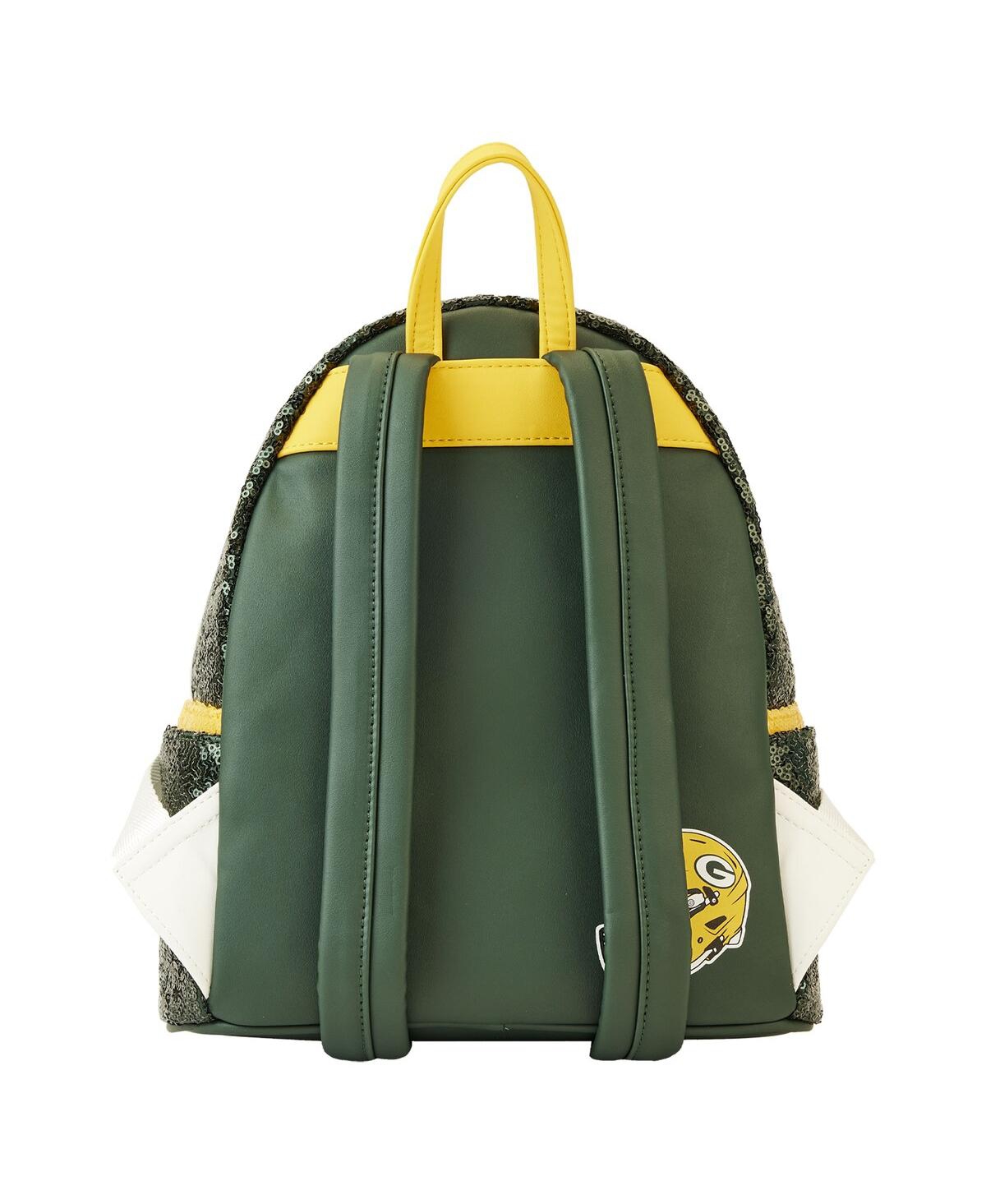 Shop Loungefly Men's And Women's  Green Bay Packers Sequin Mini Backpack