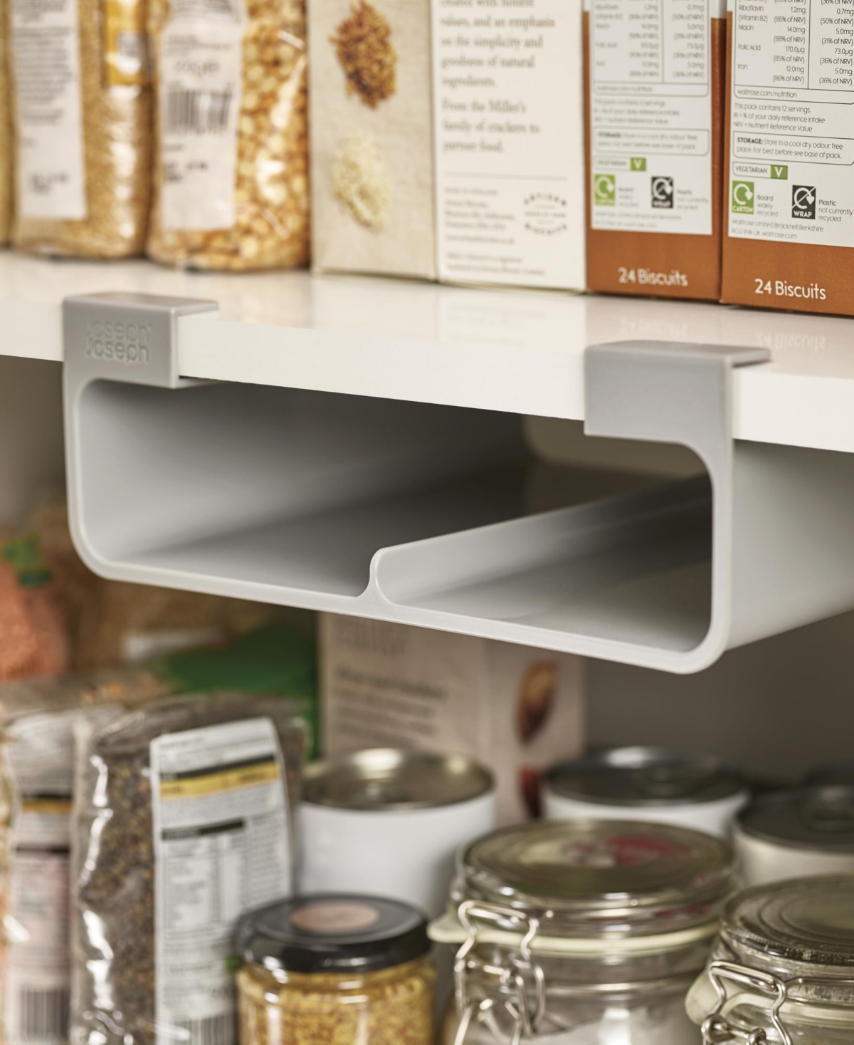 Joseph Joseph Cupboardstore Film, Foil And Bag Organizer In Gray