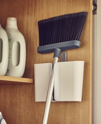 Cleanstore Wall-Mounted Broom with Dust-Shield Storage