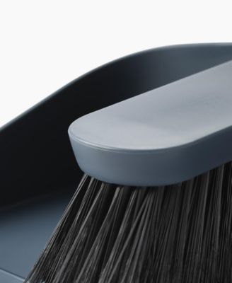 Cleanstore Wall-Mounted Dustpan Brush with Dust-Shield Storage
