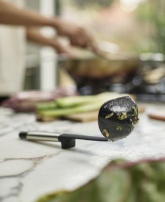 Elevate Silicone Carousel 5-Piece Utensil Set with Rotating Storage Stand