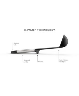 Elevate Silicone Ladle with Integrated Tool Rest