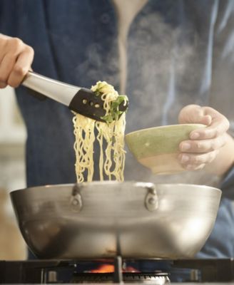 Elevate Fusion Set of 2 Silicone Tongs with Integrated Tool Rests