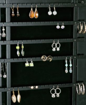 Victoria Mirrored Jewelry Armoire in Finish