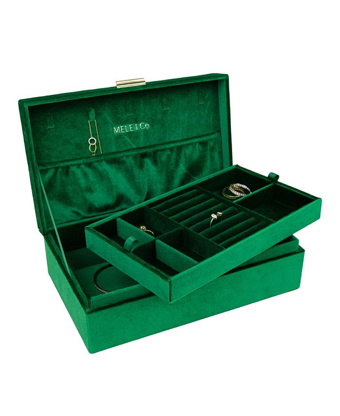 Mele & Co Jewel Elegant Velvet Jewelry Case Macy's