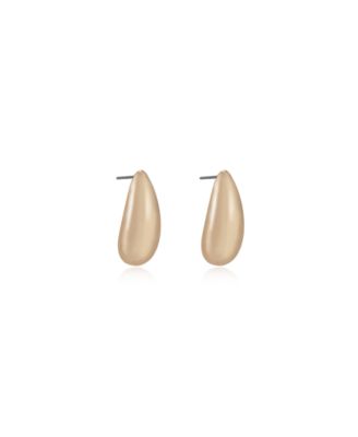 Golden Teardrop 18K Gold Plated Earrings
