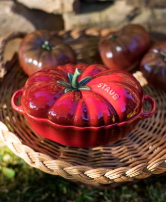 Ceramic 16-Oz. Petite Tomato Cocotte