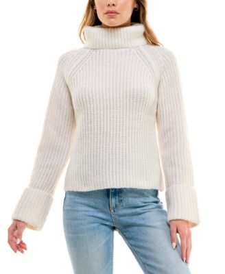 Ultra Flirt Juniors Ribbed Turtleneck Sweater Macy s