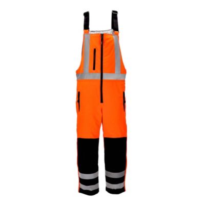 Men's Hi Vis Insulated Softshell High-Bib Overalls, -20&deg;F (-29&deg;C)