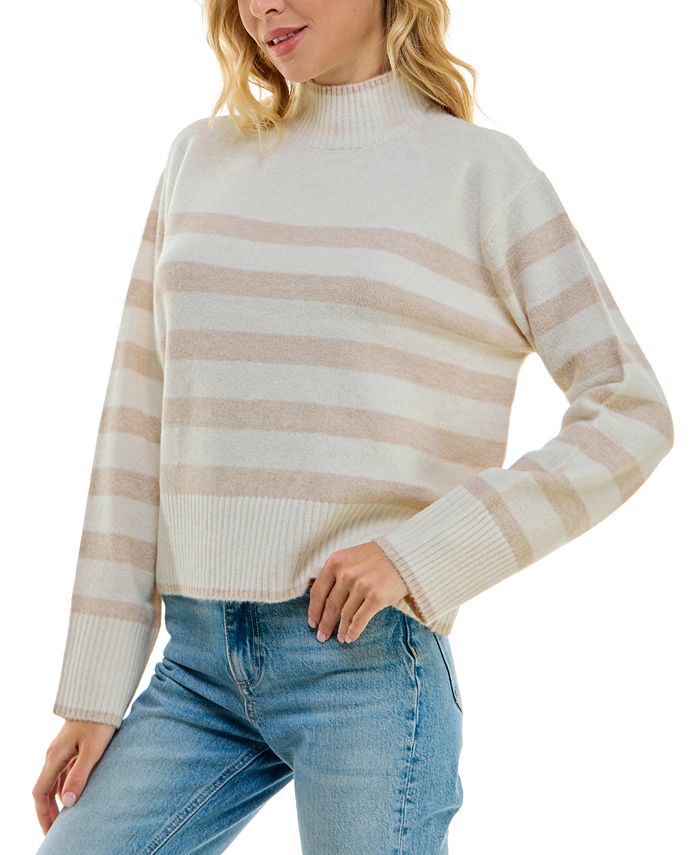 Striped Mock Sweater main image 0