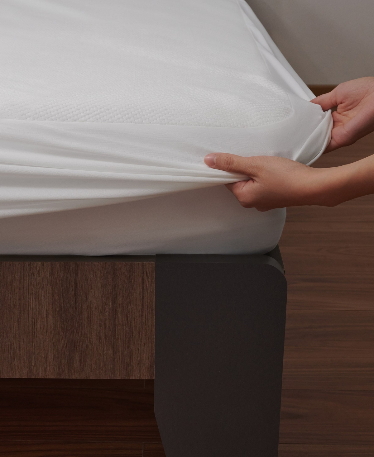Shop Coop Sleep Goods The Ultra Luxe Water-resistant Mattress Protector, King In White