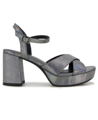 Reeva Criss-Cross Platform Sandals