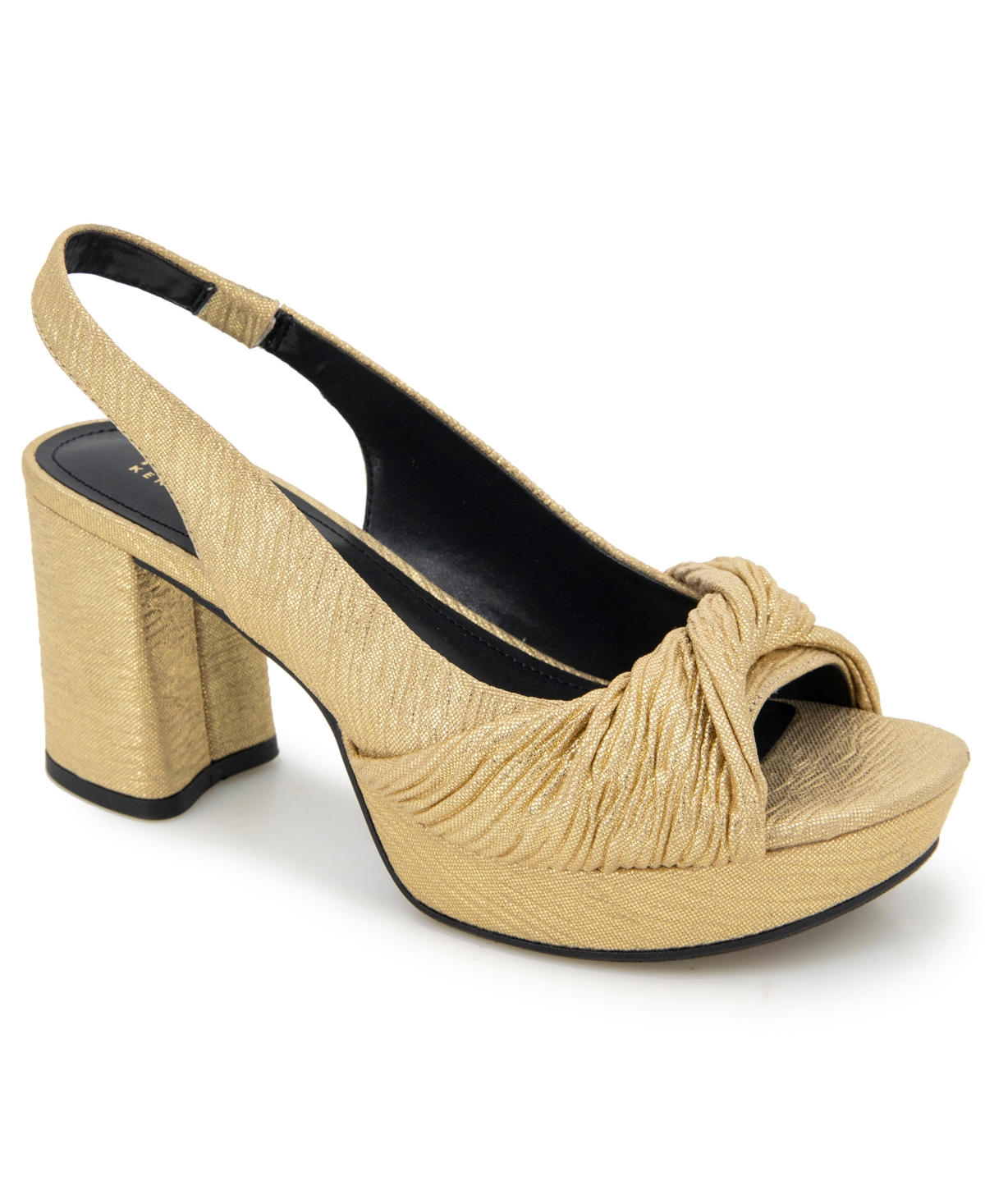 Kenneth Cole Reaction Women's Rylee Platform Dress Sandals In Gold