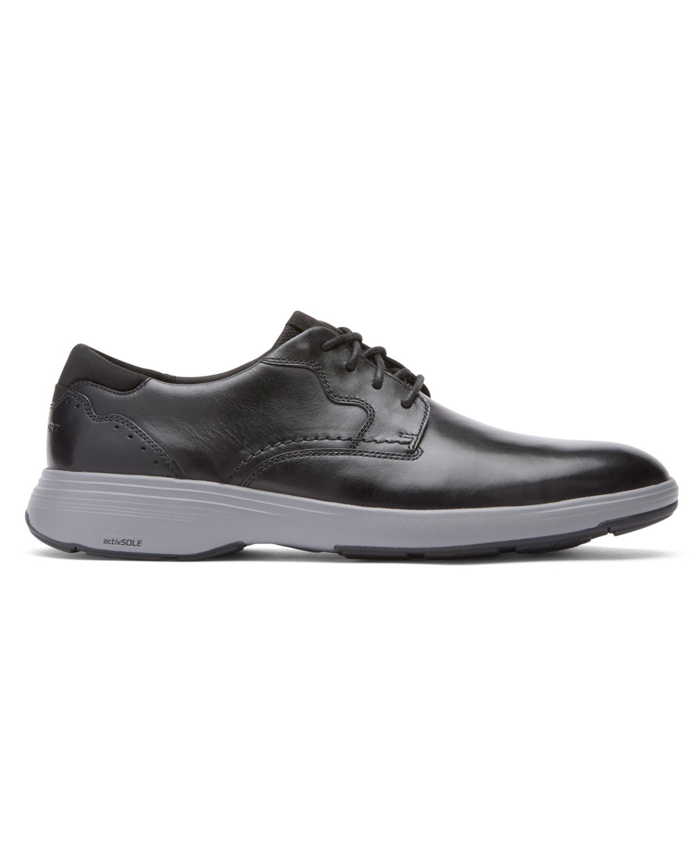 Обувь Rockport Men's Noah Plain Toe Shoes, цвет: Чёрный — фото 2