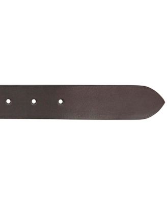 Women's Perforated Scalloped Edge Leather Belt